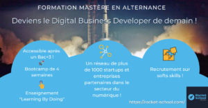 affiche mastère business developer